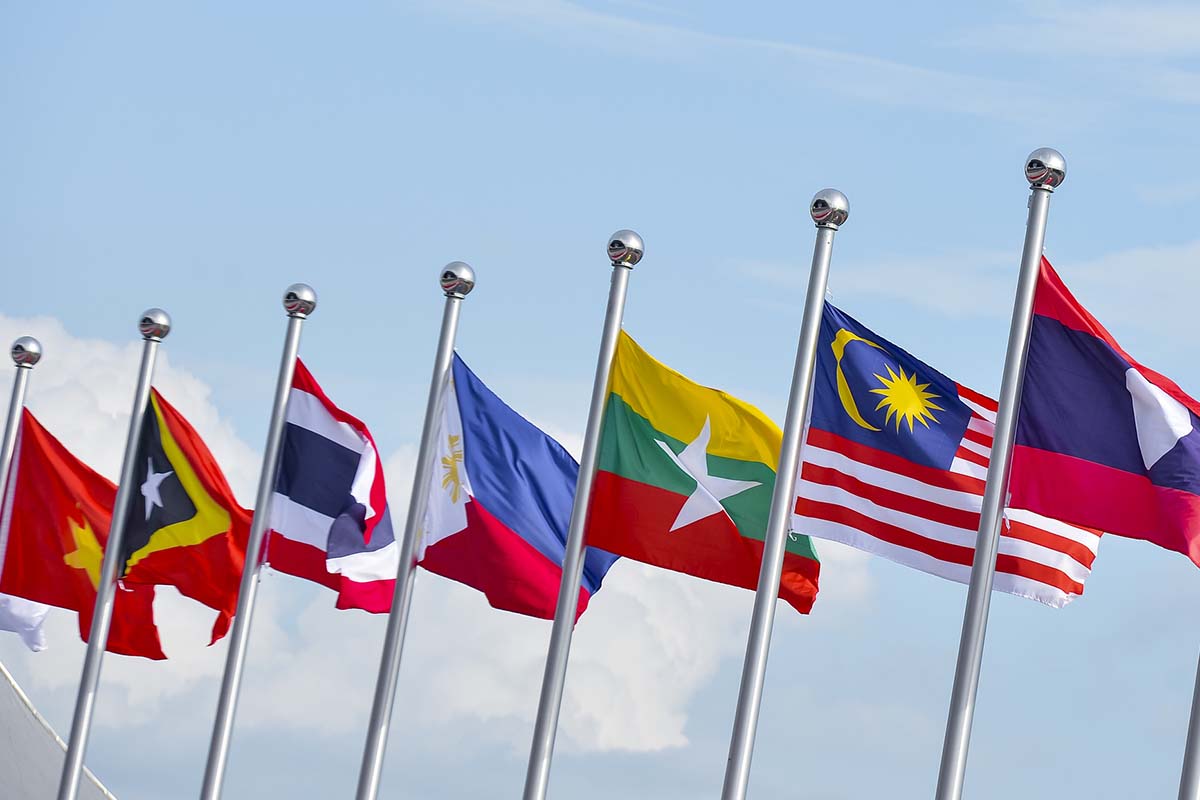 アジアの国旗